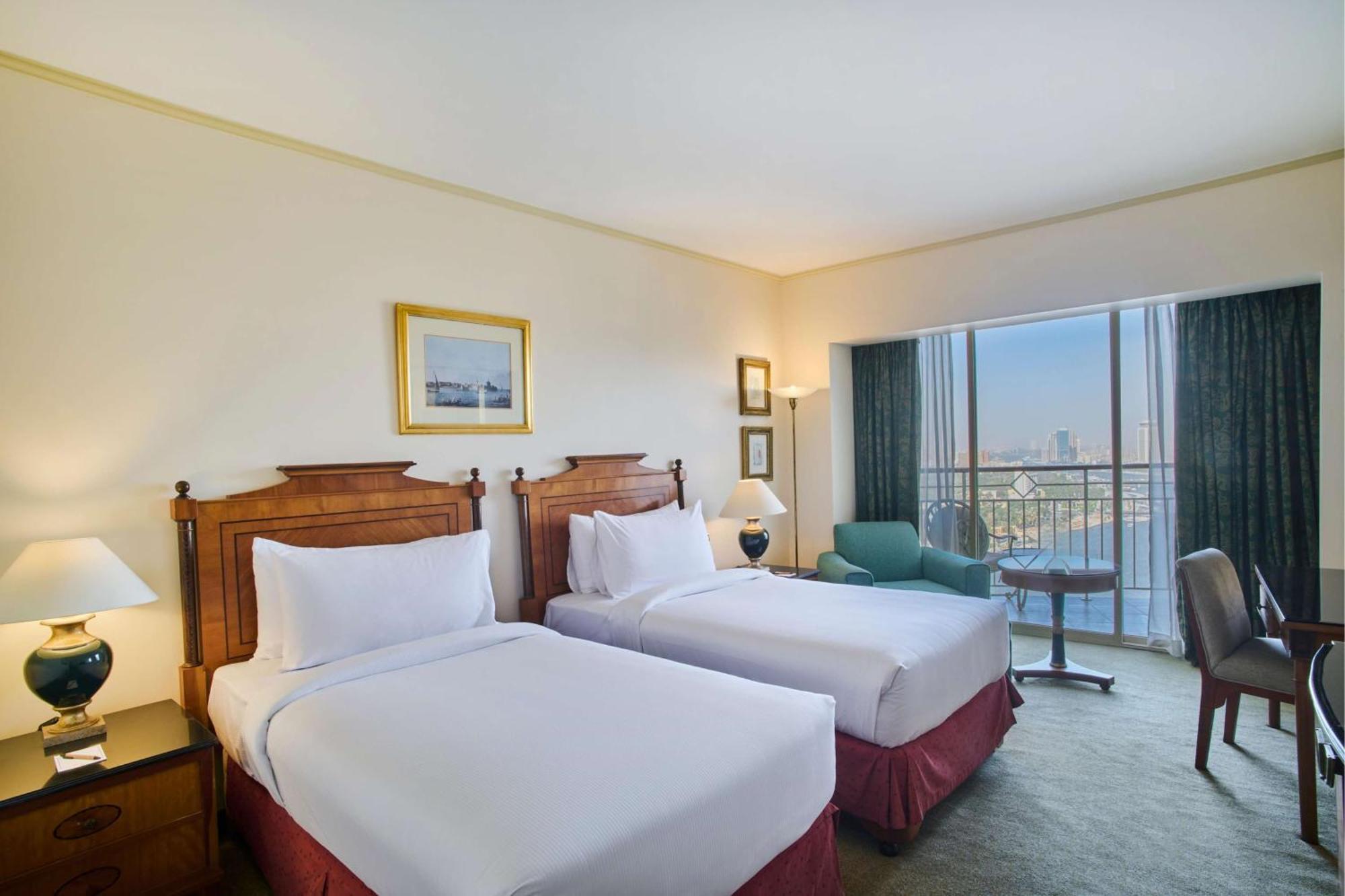 מלון Hilton Cairo Grand Nile מראה חיצוני תמונה A room at the Hilton Cairo